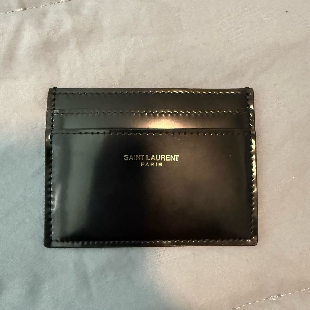 Saint Laurent Black Card Holder